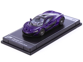 McLaren P1 Lantana Purple Metallic w Black Top Hypercar League Collection 1/64 D - £14.67 GBP