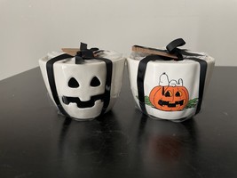 Rae Dunn PEANUTS Halloween Measuring Cups Double Sided-1 Set of 4 - £43.76 GBP