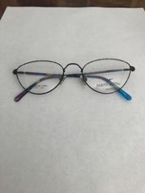 Vtg New Dakota Smith Eyeglasses 1438 Abilene Antique Blue 3392 50-20-135 90’s - £28.91 GBP