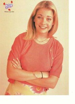 Whitney Houston Melissa Joan Hart teen magazine pinup clipping Bop 90’s TS - $3.00