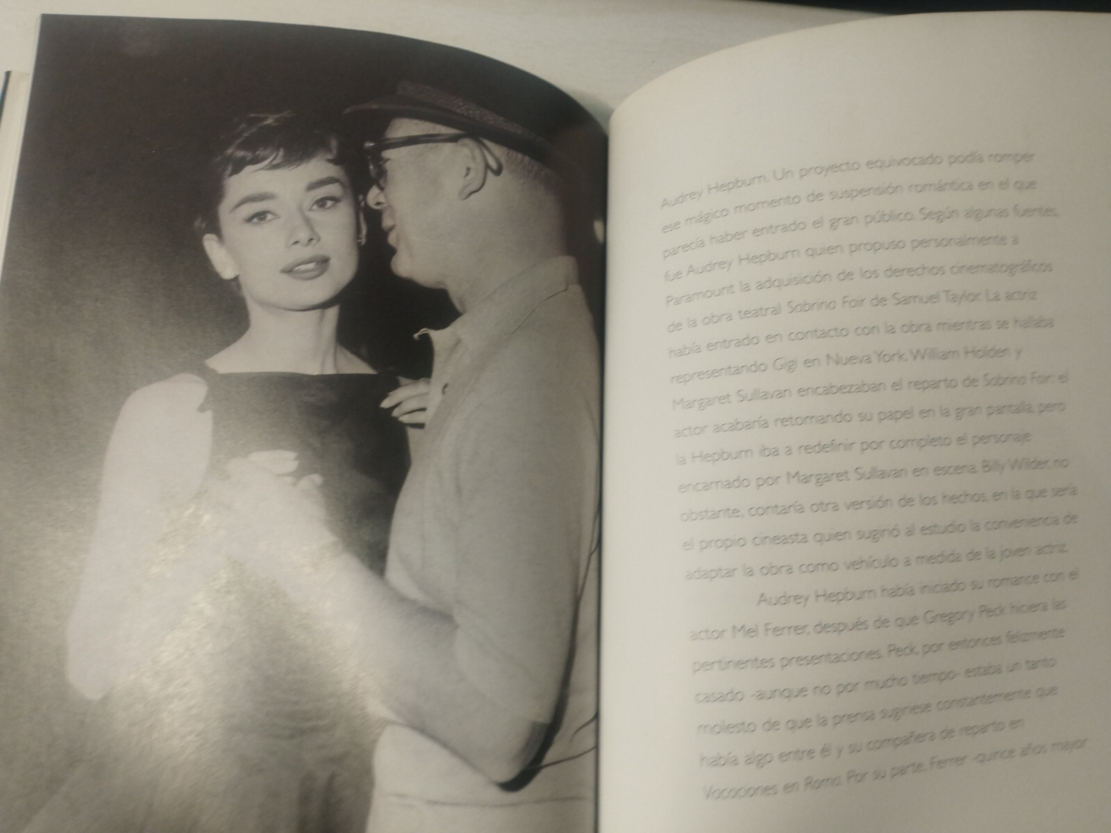 Sabrina Audrey Hepburn Humphrey Bogart - DVD Libro Spagnolo Inglese Regione 2 Item image 5