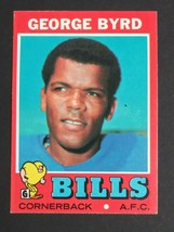 1971 Topps Football Card George Byrd EX+ #58 - $7.99