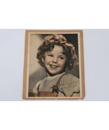 Shirley Temple Antique Promo Color Photo Facsimile Signed Dirty Photo - £23.96 GBP