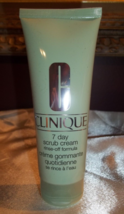 Clinique 7 Day Scrub Cream Rinse-Off Formula 3.4 oz. Full Size NEW / FRESH - £11.13 GBP