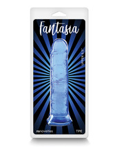 Fantasia Upper 6.5&quot; Dildo - Blue - $11.93