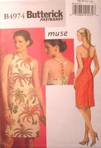 Butterick 4974 sewing pattern makes Misses Summer Dress makes sizes 6-8-10-12 - £6.88 GBP