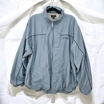 Vintage Adolfo Sport 80-90&#39;s Lined Windbreaker Track Jacket Men 2XL Ligh... - $30.84