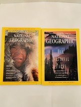 National Geographic Vintage Our National Parks and Solo to North Pole Magazines - £7.79 GBP