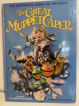 The Great Muppet Caper Vintage HC 1981 -The Book of the Film Jim Henson Muppets - £10.24 GBP
