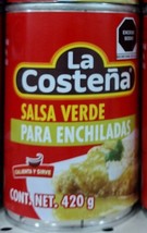 3X LA COSTENA SALSA VERDE PARA ENCHILADAS - 3 de 420g c/u - ENVIO PRIORIDAD - £15.97 GBP