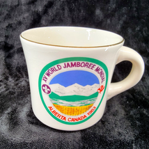 Boy Scout Mug World Jamboree Mondial Alberta Canada 1983 Creemore England - $8.22