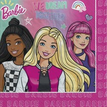 Barbie Dream Together Lunch Napkins Birthday Party Supplies16 Per Package - £3.26 GBP