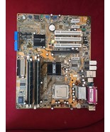 ASUS P5GPL MOTHERBOARD, SOCKET 775, interl 915 chipset, 4 DDR ATX w/ CPU! - $49.49