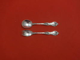 Les Cinq Fleurs by Reed &amp; Barton Sterling Silver Baby Set 2pc 4 3/4&quot; Custom - $137.61