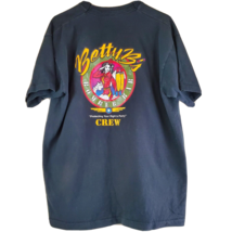 Vintage T-Shirt XL Single Stitch Betty Bs Bomber Bar Tee Black With Graphics - $39.95