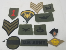 12 Army Patches Fabric Vietnam Paratrooper Ruptured Duck - £12.11 GBP
