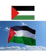 AAP- Large Palestine Flag Polyester 150x90cm Gaza Palestinian Festival D... - $17.99+