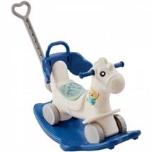 4 in 1 Rocking Horse for Toddlers 1-3 Years, Baby Rocking Horse with Detacha... - £65.28 GBP