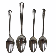Holmes And Edwards Vintage Silverplate Tablespoons And Slotted Spoon Lot... - $15.98