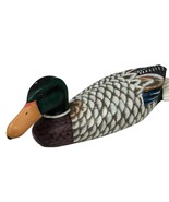Vintage Mallard 19” Duck Decoy Drake  Ducks Unlimited heavy solid Wood *... - £36.87 GBP