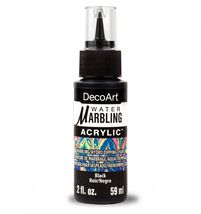 DecoArt Water Marbling Acrylic Black Paint 2oz - $5.24