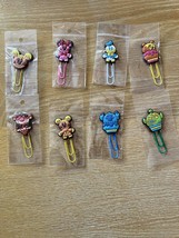 NWOT/DISNEY/MICKEY/MINNIE/DONALD/AND FRIENDS/PAPER CLIPS/LOT OF 8 - $15.00