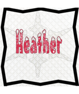 Heather Name-Digital ClipArt-Art Clip-Gift Tag-Notebook-T shirt - $37.17 MXN