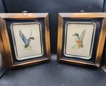 Vintage Turner Wall Accessory Signed Duck Print Mid Century Modern - Woo... - $28.50
