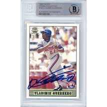Vladimir Guerrero Montreal Expos Signed 1999 Pacific Beckett BGS On-Card Auto - £115.62 GBP