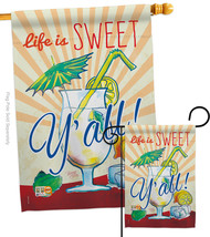 Sweet Y&#39;all - Impressions Decorative Flags Set S117037-BO - £45.80 GBP