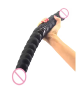 Consolador de doble cabeza con pene largo, tapón anal, - €21,85 EUR