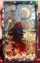 BIGFOOT Believe Mixed Media Resin Tray Trinkets Coins Keys Unique Mythic... - $15.95