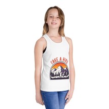 Kid&#39;s Jersey Tank Top for Boys or Girls - &quot;Take a Hike&quot; Sunset Graphic - $25.75