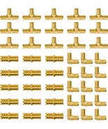 1/2&quot; Pex Fittings, Sungator 45 Pcs 1/2 Inch Pex Fittings Set, 15, Astm F... - $60.27 CAD