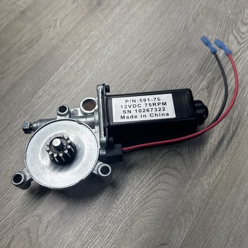 RV Awning Motor Fits Pre-2015 Models Dual Connector Solera 266149 Replac... - $64.35