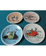 Norman Rockwell Collectors Plates 1920s Rockwell Tour Set OF 4 - $84.15