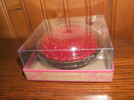 Cold Water Creek Holly Berry Fragrance Bead Bowl New In Box - £7.86 GBP