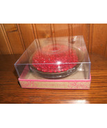COLD WATER CREEK HOLLY BERRY FRAGRANCE BEAD BOWL NEW IN BOX - £7.73 GBP