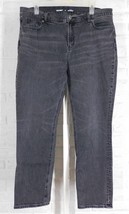 OLD NAVY Boyfriend Jeans Black Ankle Length Mid Rise Size 14 - £16.19 GBP