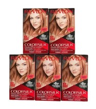 5 Pack Revlon ColorSilk Beautiful Color 85B Strawberry Blonde Salon Quality - £19.60 GBP