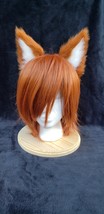 Red Fox ears - ready to wear costume ears on a thin flexible headband - £11.86 GBP