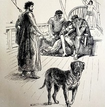 1897 Victorian Art Print From Hypatia Edmund Garrett #8 Kingsley DWT10B - £18.79 GBP