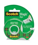 Scotch 119 Magic Tape in Handheld Dispenser, 1/2-Inch x 800-Inch, 1-Inch... - £3.30 GBP