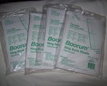 Lot of 4 Boorum Ring Book Sheets 3 hole Plain no lines 8.5&quot; x 5.5&quot; 100 s... - $14.84