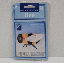 Amscan Bumble Bee Honeycomb Accordian Tissue Hanging 5&quot; Spring - New Sealed - $10.29