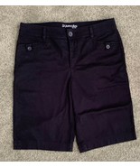 Ladies Cropped Black Pants  St. John&#39;s Bay, Zippered Front, Size 8, Mach... - $28.68 CAD