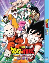 Anime Box Set Dragon Ball Movie Collection 21 Movie DVD English Dubbed Audio - $35.09