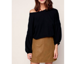 FREE PEOPLE Womens Skirt Modern Skinny Chestnut Elegant Brown Size US 4 OB653588 - £37.26 GBP