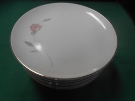 Beautiful MIKASA Fine China PRIMROSE... 12 BREAD-SALAD-DESSERT Plates 6.5&quot; - £49.99 GBP