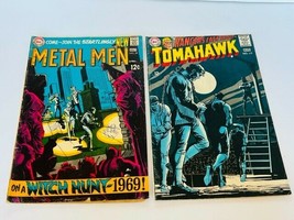 Comic Book lot vtg DC Metal Men 38 Tomahawk Rangers last stand 117 witch hunt - £15.75 GBP